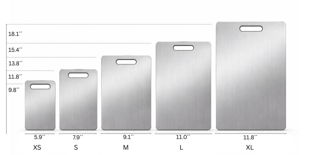 Antibacterial Stainless Steel Cutting Board